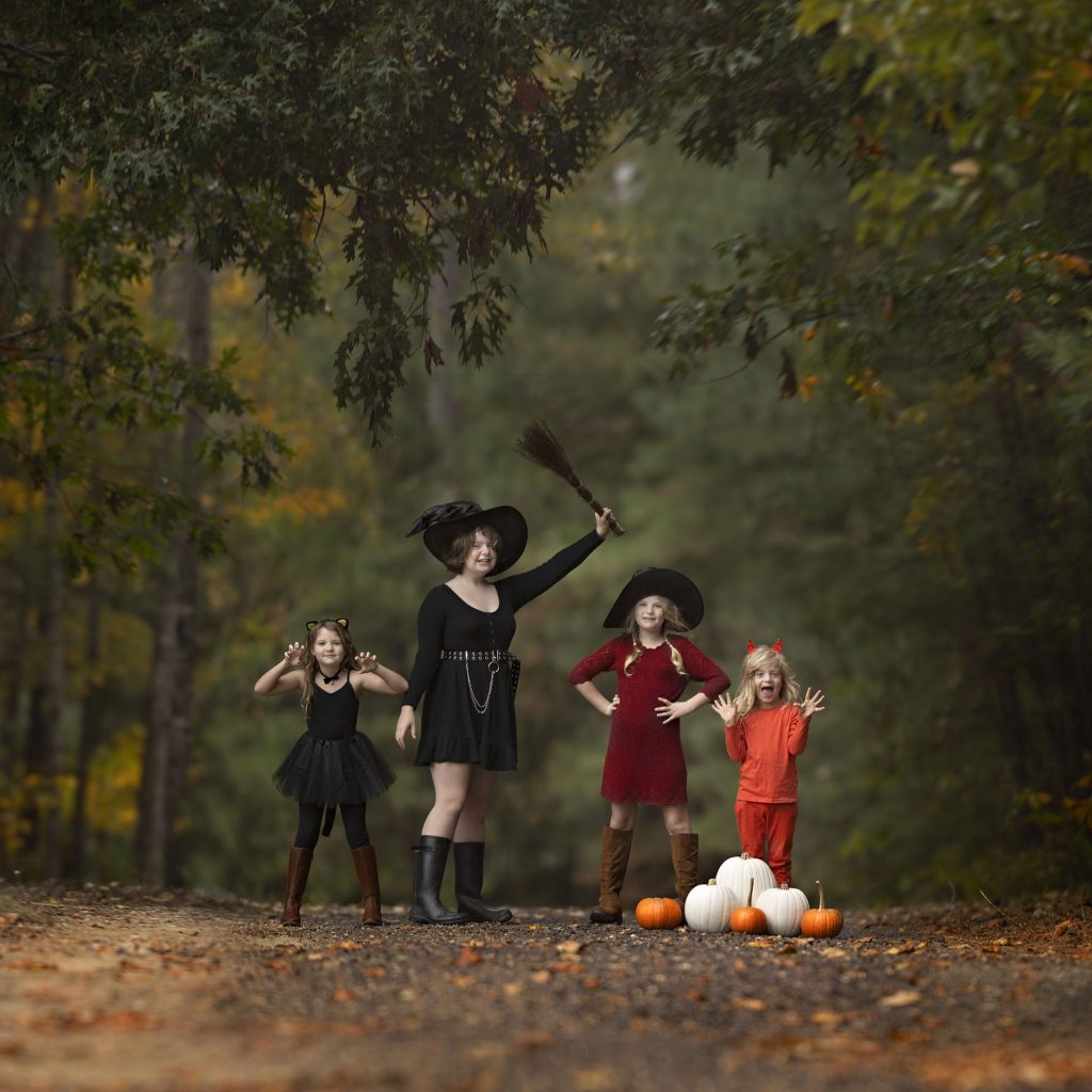 Photographing Halloween costumes